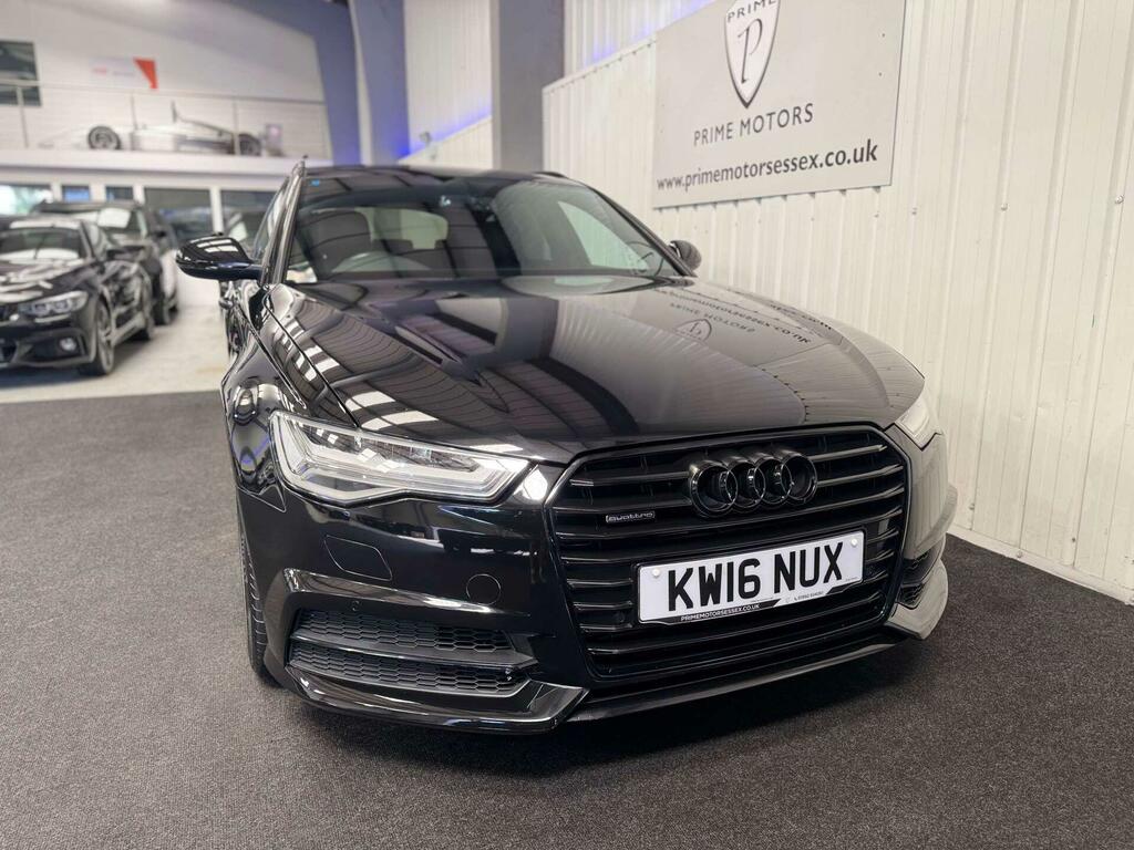 Audi A6 Avant Black Edition Black #4