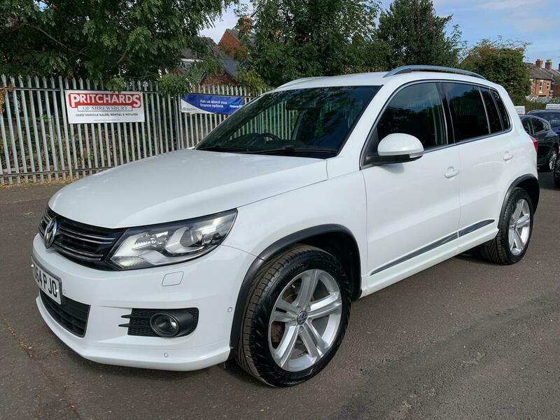 Volkswagen Tiguan 2.0 Tdi Bluemotion Tech White #6