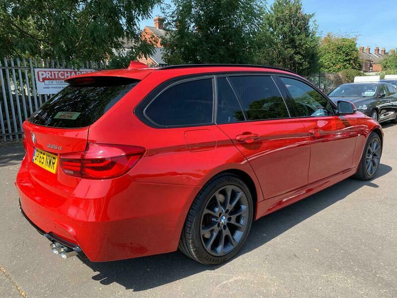 BMW 3 Series 3.0 335D M Sport Red #3