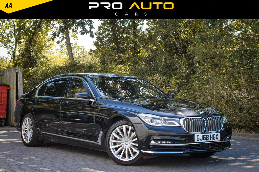 BMW 7 Series 3.0 Exclusive Xdrive Euro 6 Ss Black