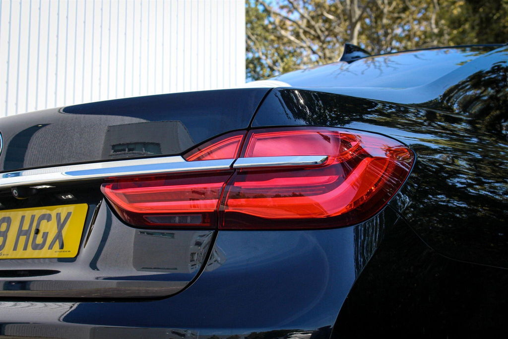 BMW 7 Series 3.0 740D M Sport Saloon Xdrive Eur Black #9