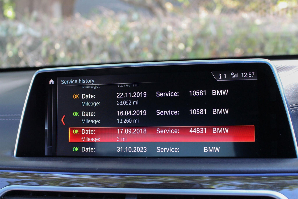 BMW 7 Series 3.0 740D M Sport Saloon Xdrive Eur Black #78