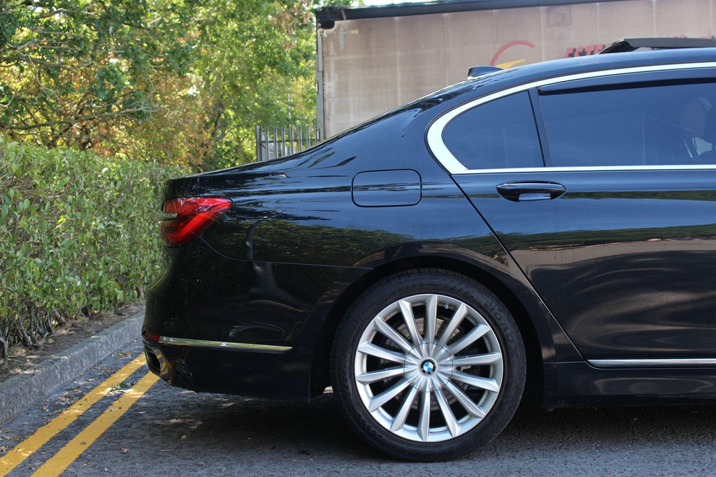 BMW 7 Series 3.0 740D M Sport Saloon Xdrive Eur Black #13