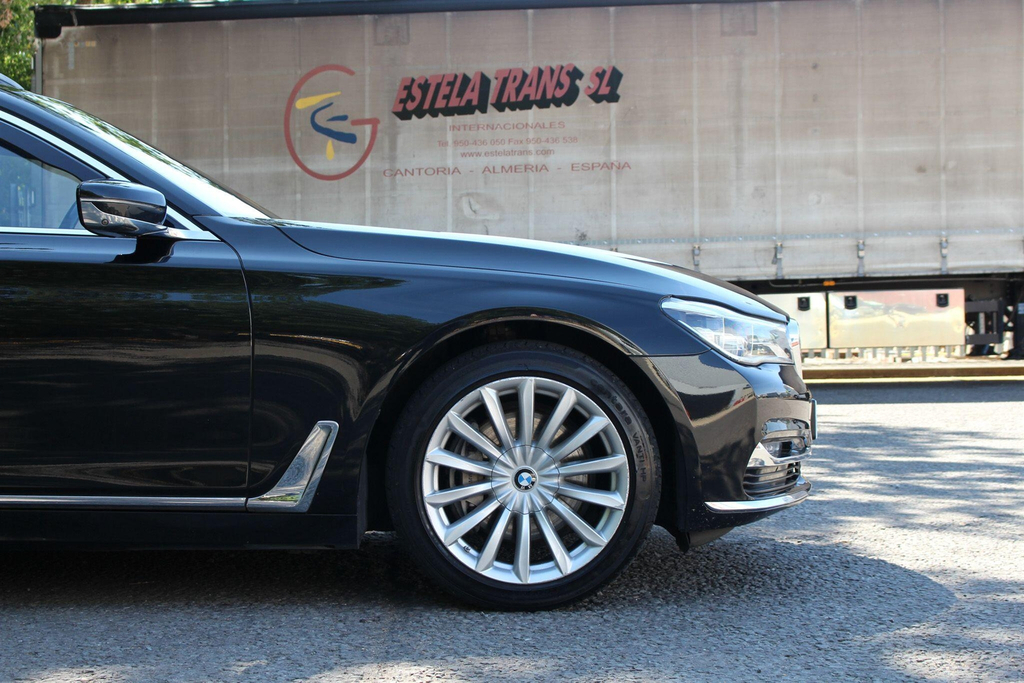 BMW 7 Series 3.0 740D M Sport Saloon Xdrive Eur Black #14