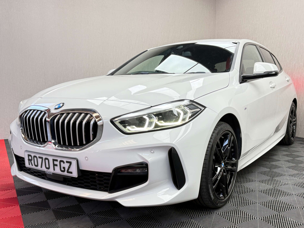 BMW 1 Series 118I M Sport Hatchback Dct Euro 6 Ss RO70FGZ White #5