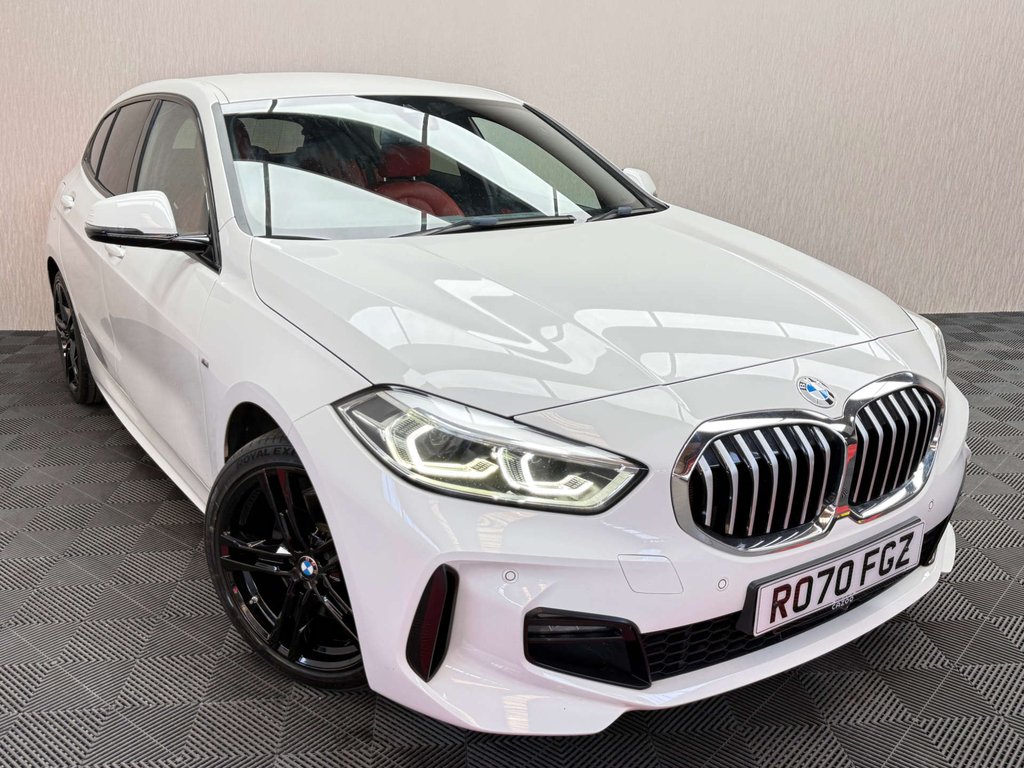 BMW 1 Series 118I M Sport Hatchback Dct Euro 6 Ss RO70FGZ White #4