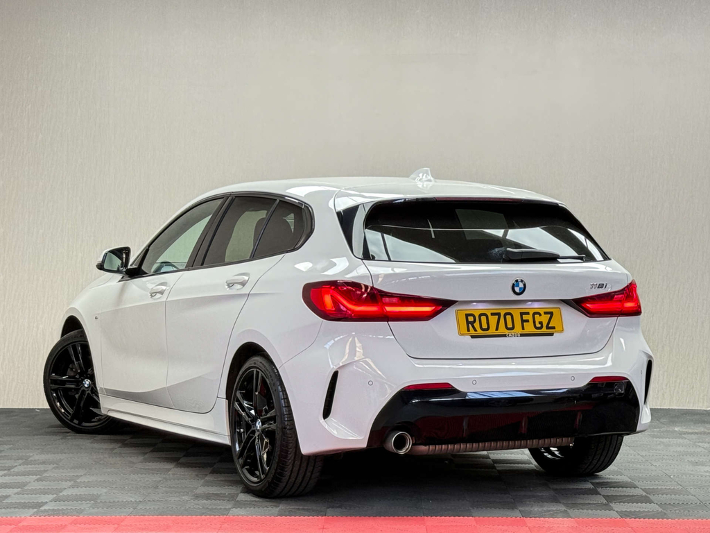 BMW 1 Series 118I M Sport Hatchback Dct Euro 6 Ss RO70FGZ White #2