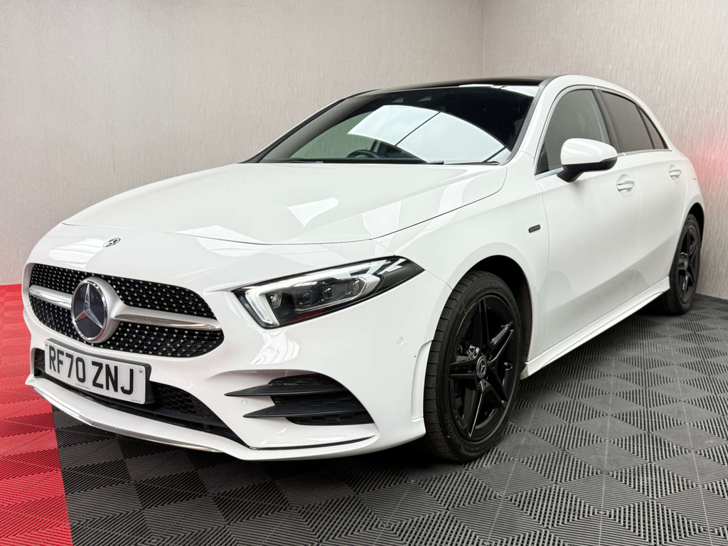 Mercedes-Benz A Class E 15.6Kwh Amg Line Premium Plus 2 Hatchback Petr White #5