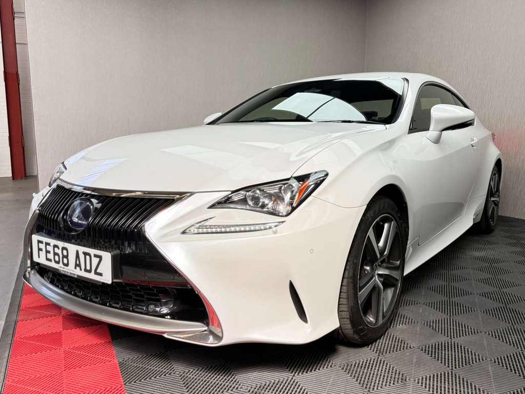 Lexus RC Luxury Coupe Hybrid E-cvt Euro 6 Ss White #5