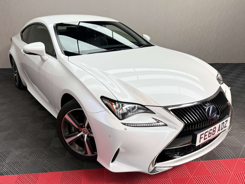 Lexus RC Luxury Coupe Hybrid E-cvt Euro 6 Ss White #4