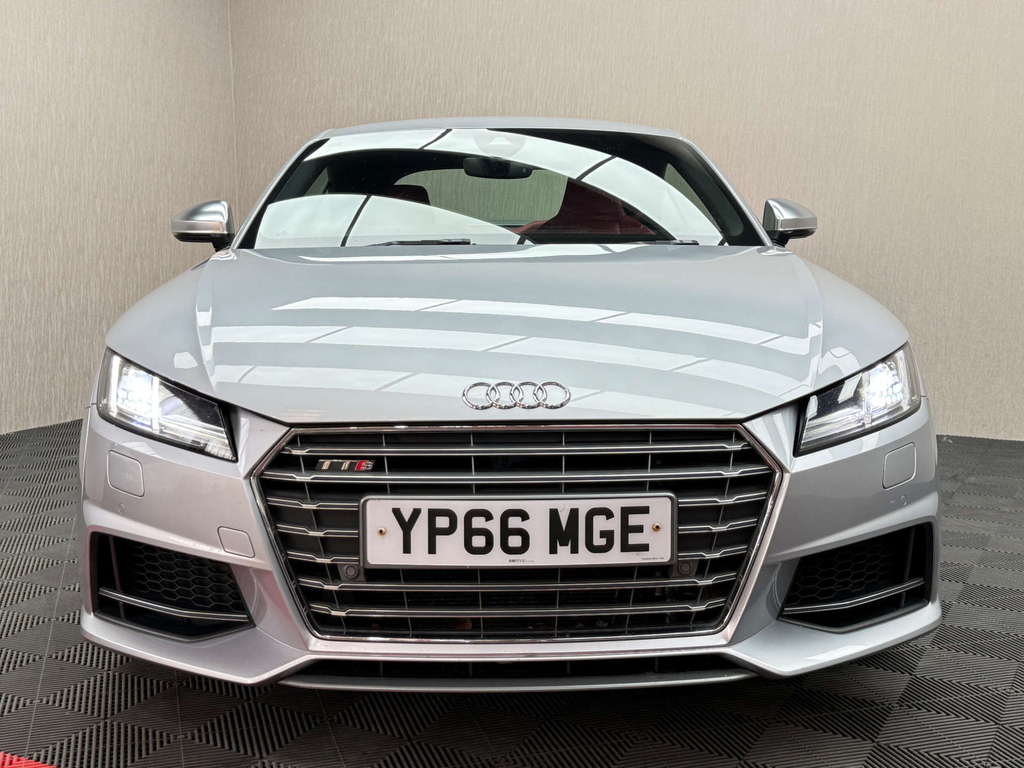 Audi TTS Tfsi Coupe S Tronic Quattro Euro 6 Ss YP66MGE Silver #6