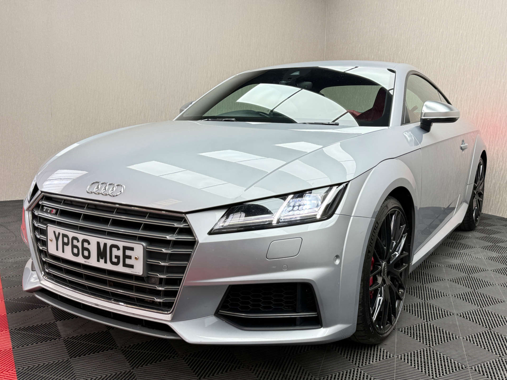 Audi TTS Tfsi Coupe S Tronic Quattro Euro 6 Ss YP66MGE Silver #5