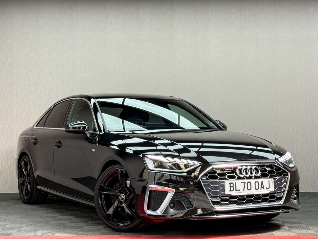 Audi A4 Tfsi 35 S Line Saloon S Tronic Euro 6 Ss Black