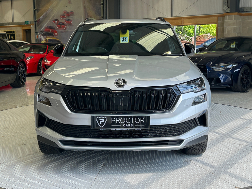 Skoda Karoq 2.0 Tdi Sportline Dsg 4Wd Euro 6 Ss NV22BWZ Silver #2
