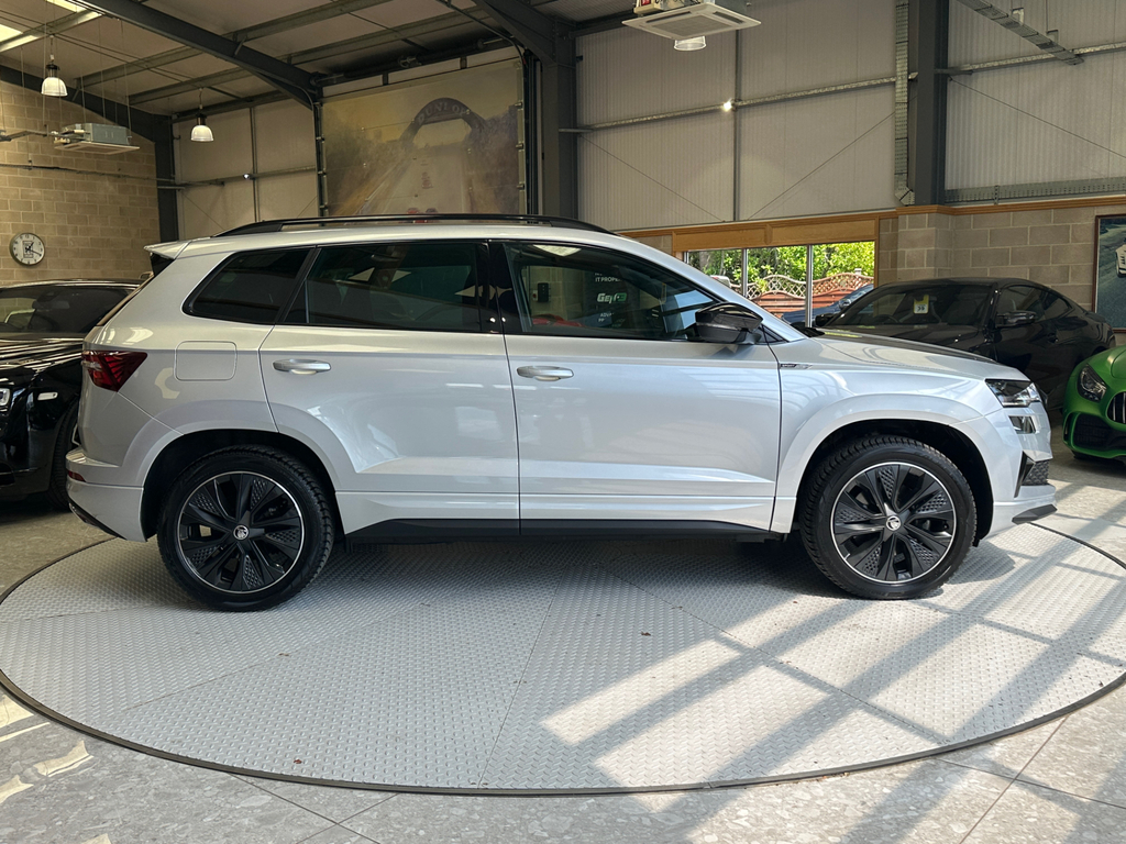 Skoda Karoq 2.0 Tdi Sportline Dsg 4Wd Euro 6 Ss NV22BWZ Silver #4