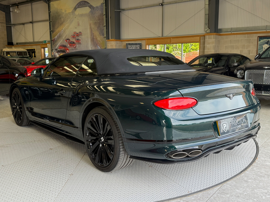 Bentley Continental Gt 4.0 V8 Gtc Convertible 4Wd Euro 6 Blue #13