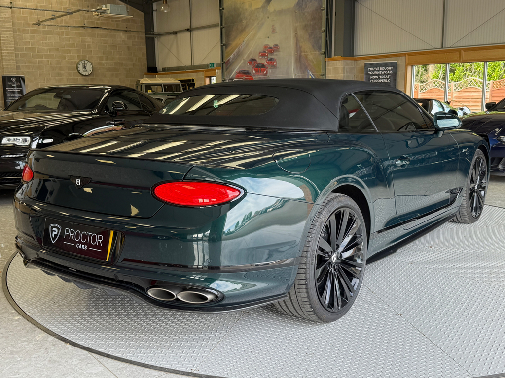 Bentley Continental Gt 4.0 V8 Gtc Convertible 4Wd Euro 6 Blue #9