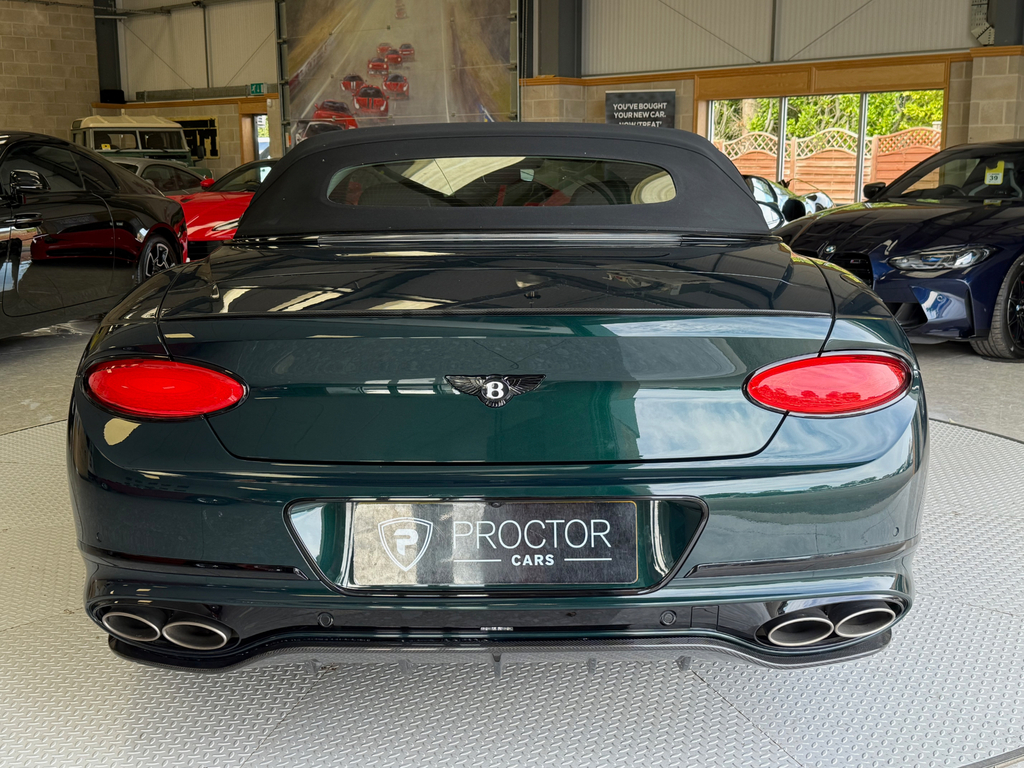 Bentley Continental Gt 4.0 V8 Gtc Convertible 4Wd Euro 6 Blue #11