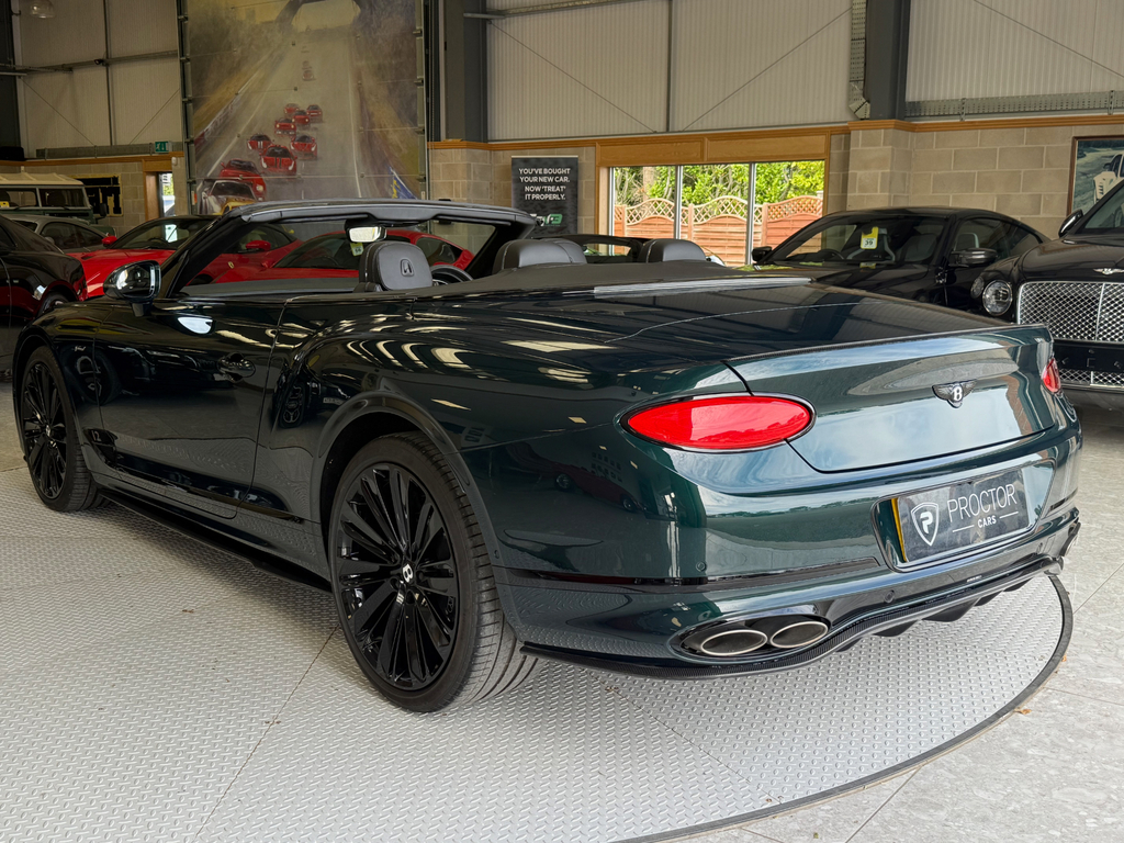 Bentley Continental Gt 4.0 V8 Gtc Convertible 4Wd Euro 6 Blue #14