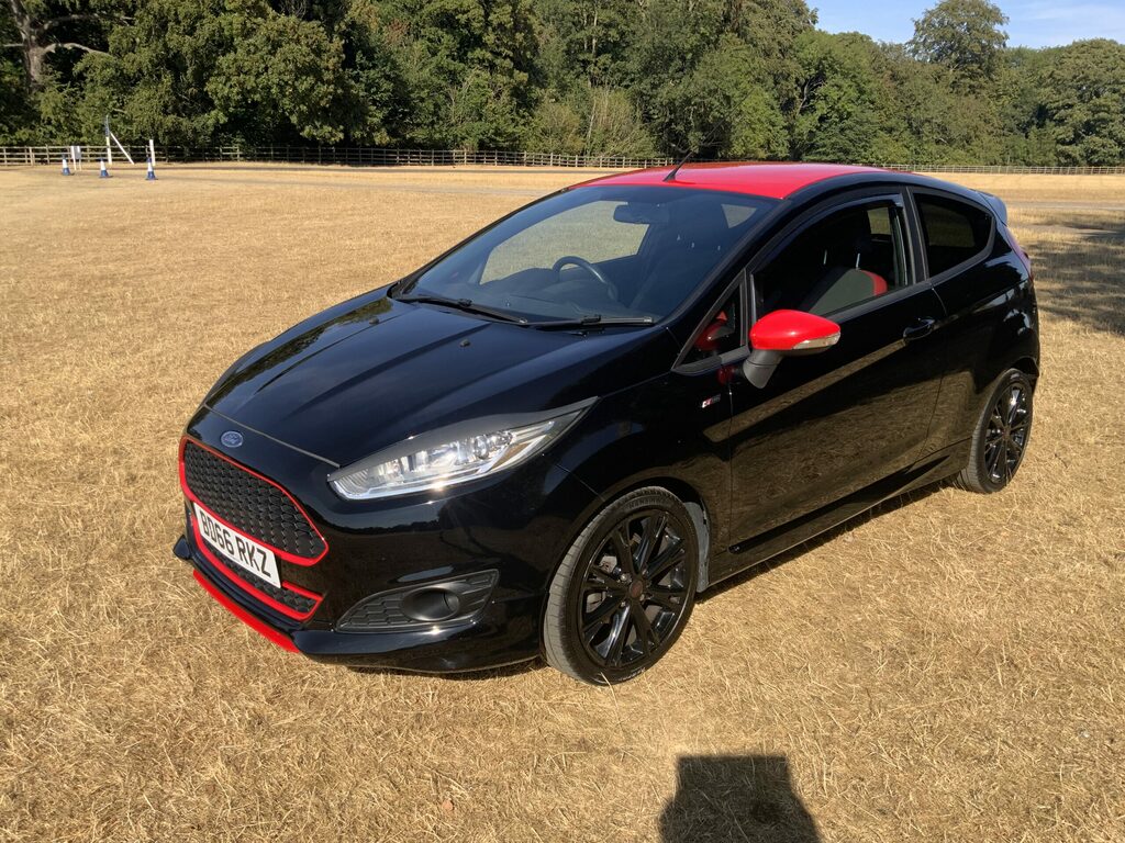 Ford Fiesta St-line Black Edition Hatchback 1.0 BD66RKZ Black #3