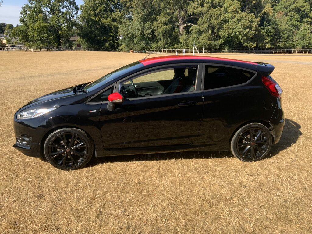 Ford Fiesta St-line Black Edition Hatchback 1.0 BD66RKZ Black #5