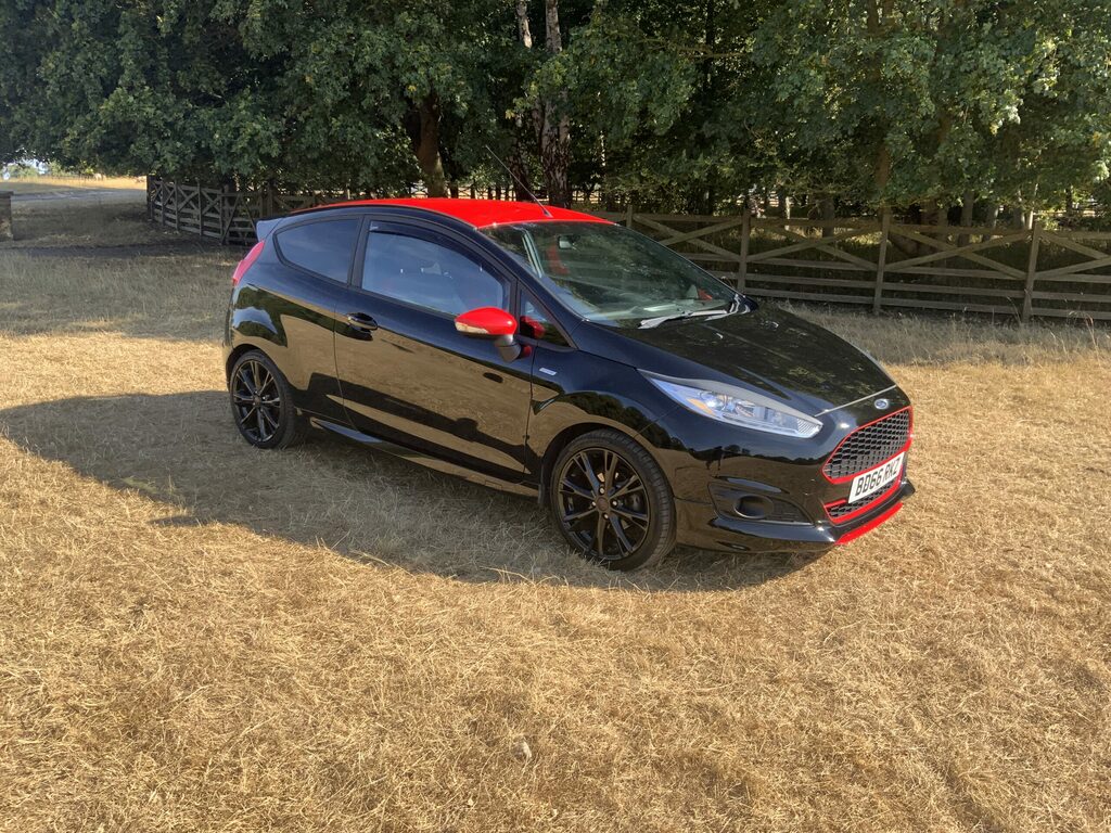 Ford Fiesta St-line Black Edition Hatchback 1.0 BD66RKZ Black #2