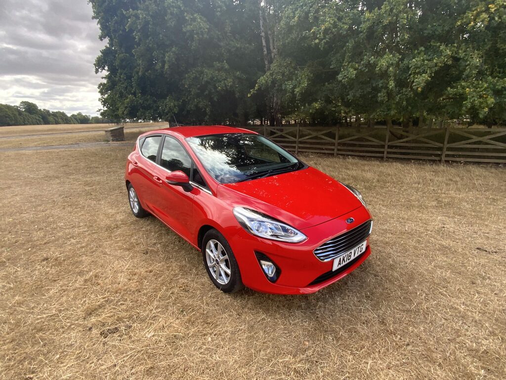 Ford Fiesta 1.0 Zetec Ecoboost Turbo Hatchback M Red