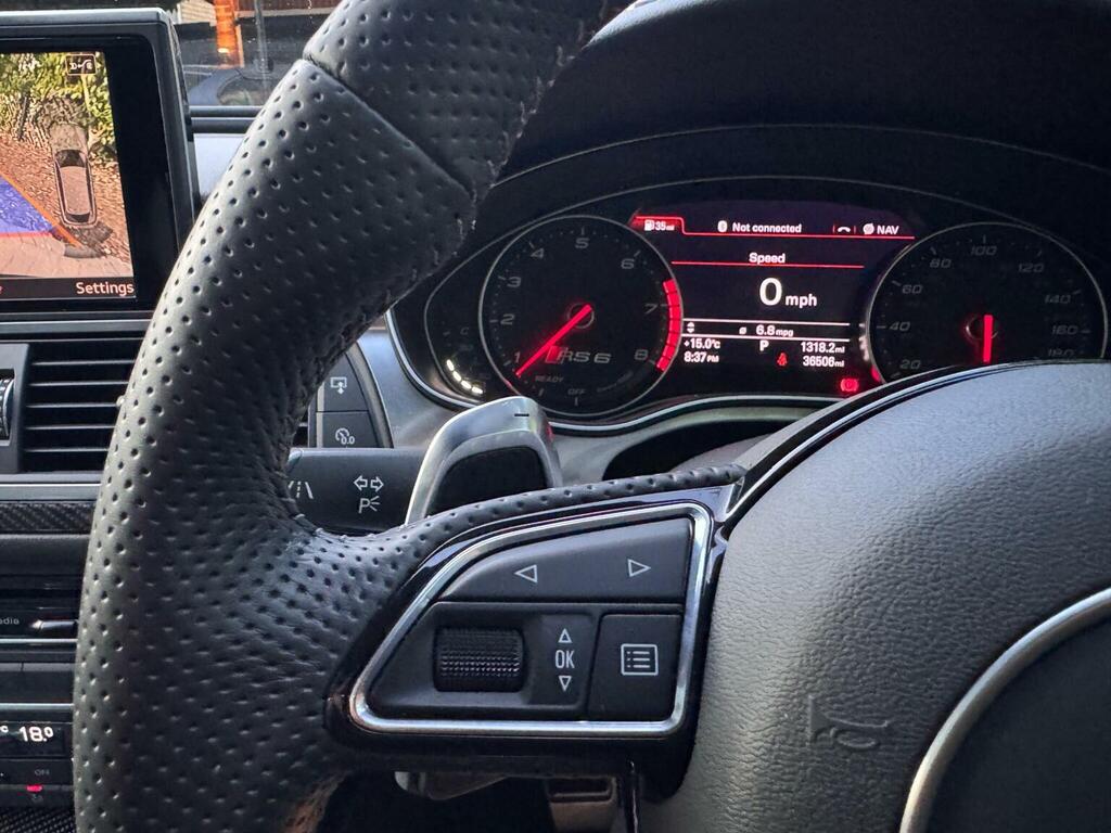 Audi RS6 Avant 4.0 Tfsi V8 Performance Tiptronic Quattro Euro 6 Black #67