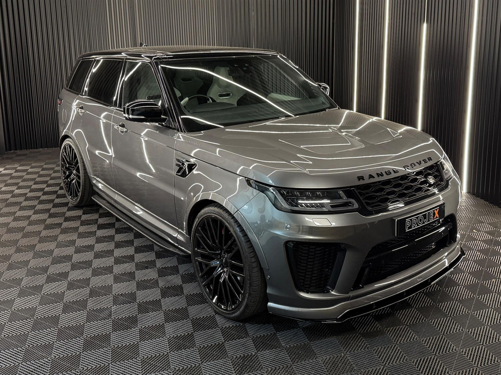 Land Rover Range Rover Sport 5.0 P575 V8 Svr 4Wd Euro 6 Ss Grey #4