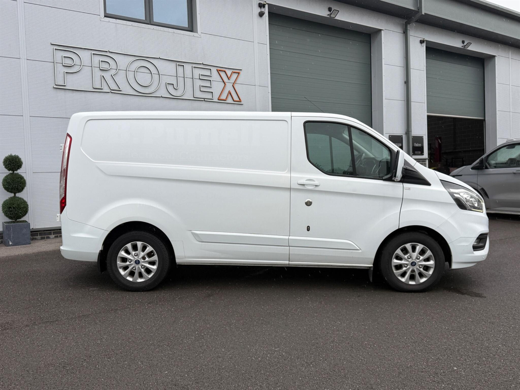Ford Transit Custom 300 Tdci 130 L2h1 Limited Ecoblue Lwb Low Roof Fwd Grey #6