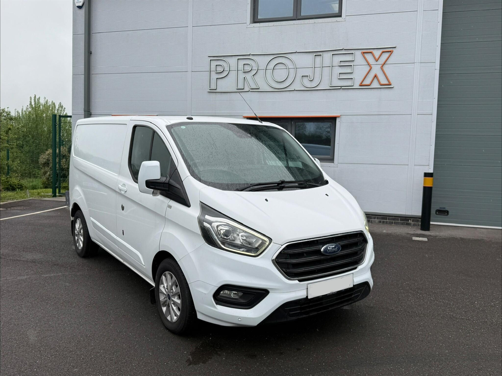 Ford Transit Custom 300 Tdci 130 L2h1 Limited Ecoblue Lwb Low Roof Fwd Grey #4