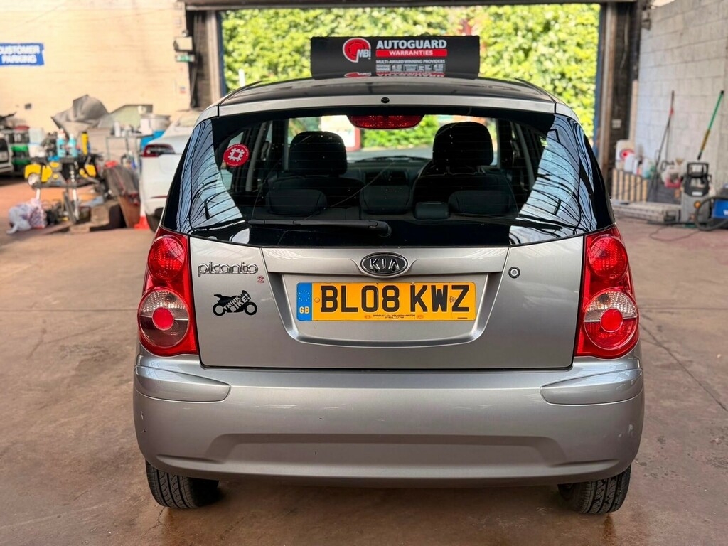 Kia Picanto 1.1 2 Hatchback Silver #4
