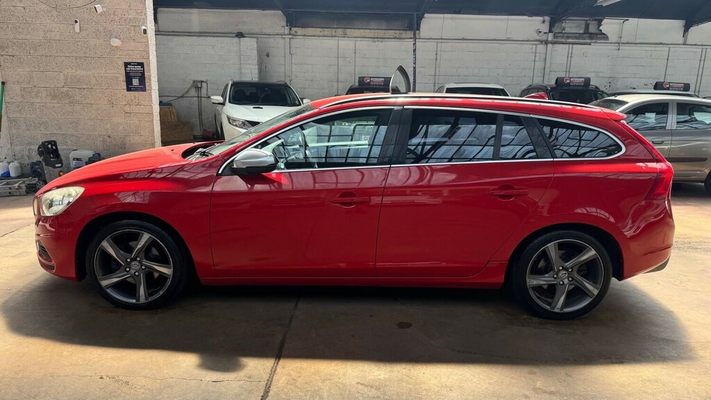 Volvo V60 D3 163 R Design Geartronic Estate Aut Red #4