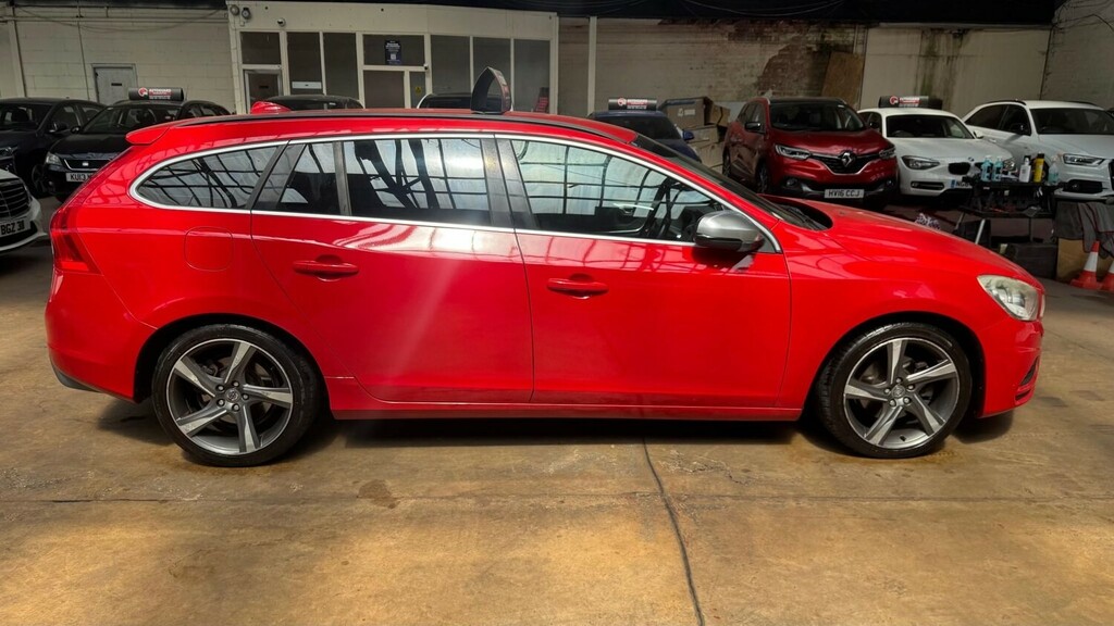 Volvo V60 D3 163 R Design Geartronic Estate Aut Red #2