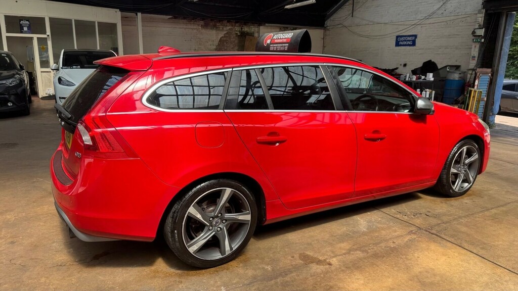 Volvo V60 D3 163 R Design Geartronic Estate Aut Red #3
