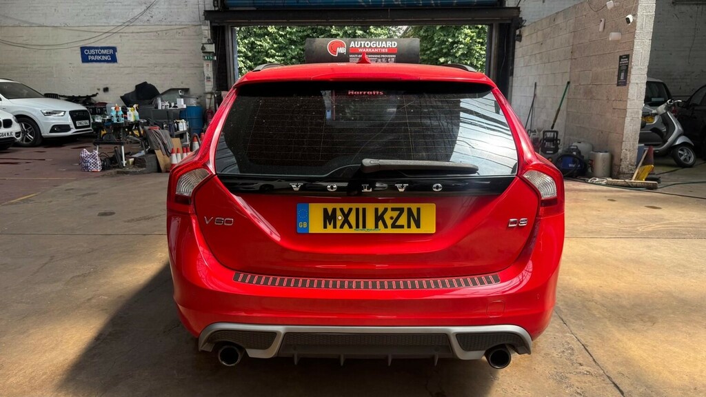 Volvo V60 D3 163 R Design Geartronic Estate Aut Red #6