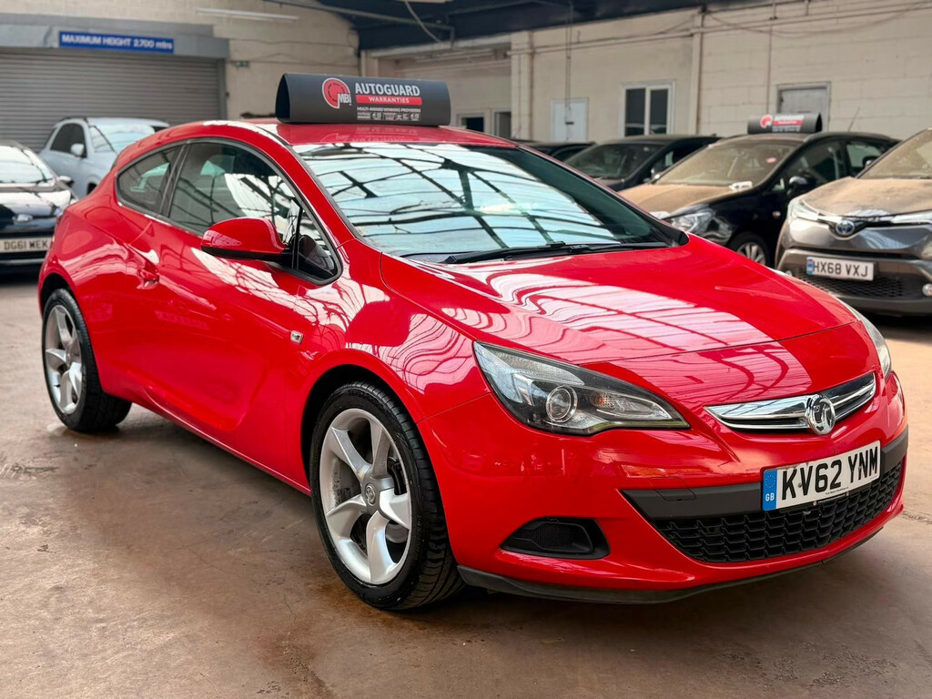 Vauxhall Astra GTC 1.4T 16V Sport Hatchback Red