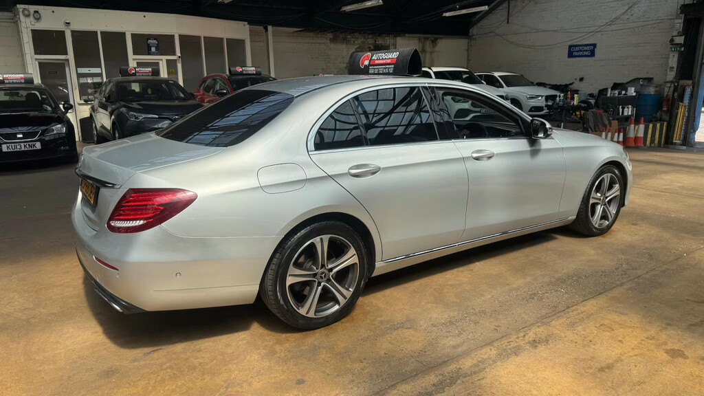 Mercedes-Benz E Class E220d Se 9G-tronic Saloon Silver #2