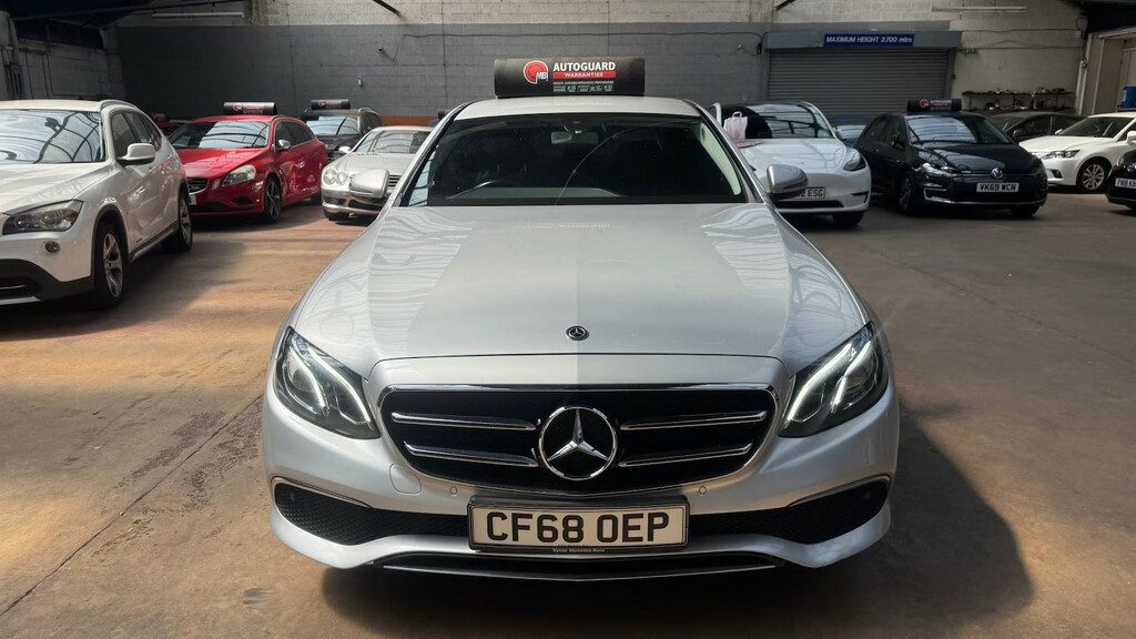 Mercedes-Benz E Class E220d Se 9G-tronic Saloon Silver #5