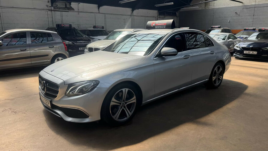 Mercedes-Benz E Class E220d Se 9G-tronic Saloon Silver #6