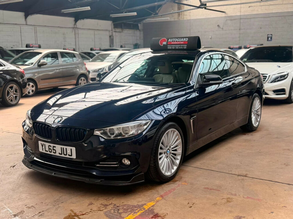 BMW 4 Series Gran Coupe 420D 190 Xdrive Luxury Prof Media Cou Blue #3