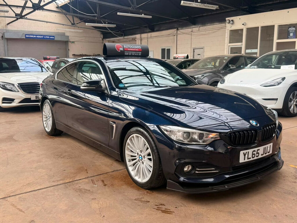BMW 4 Series Gran Coupe 420D 190 Xdrive Luxury Prof Media Cou Blue