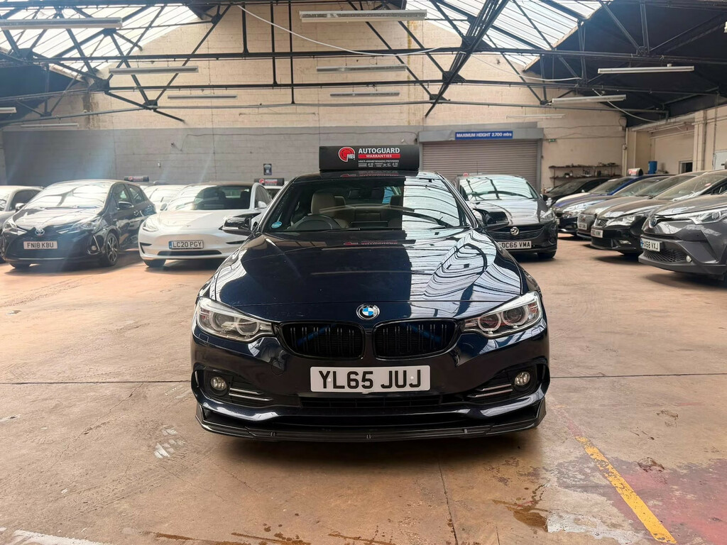 BMW 4 Series Gran Coupe 420D 190 Xdrive Luxury Prof Media Cou Blue #4