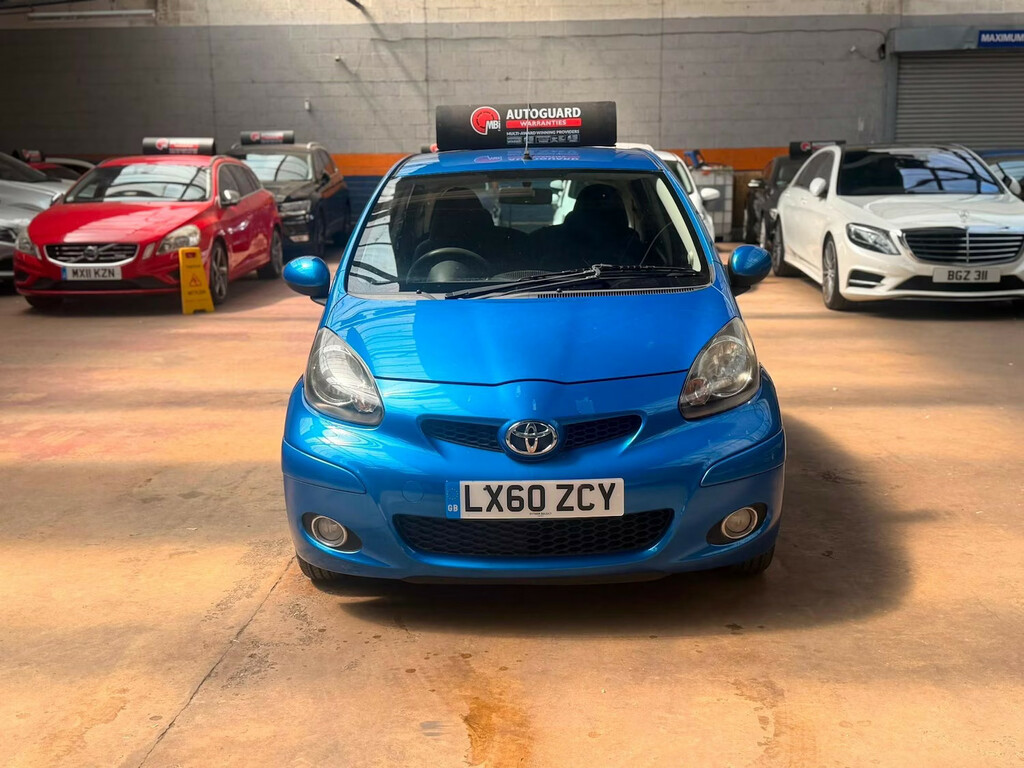 Toyota Aygo 1.0 Vvt-i Blue Mmt Hatchback Blue #3