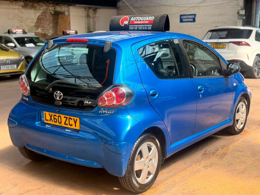 Toyota Aygo 1.0 Vvt-i Blue Mmt Hatchback Blue #5