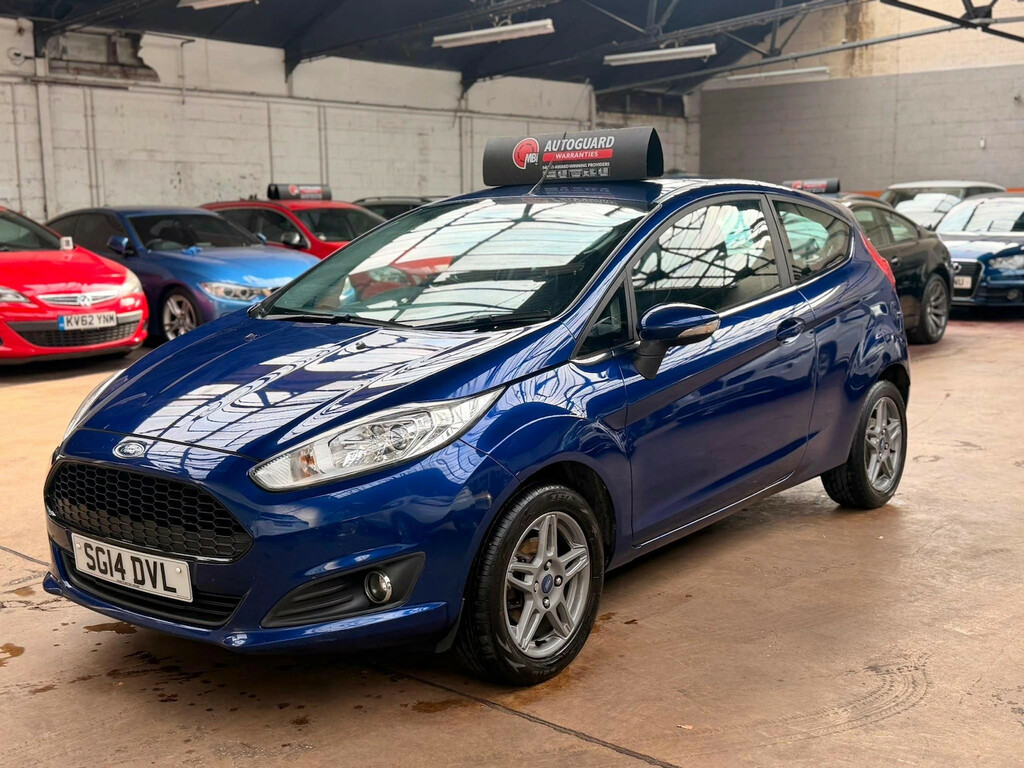 Ford Fiesta 1.25 82 Zetec Hatchback Blue