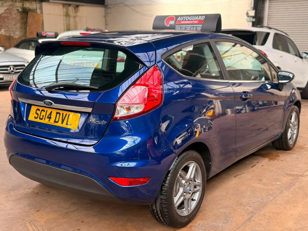 Ford Fiesta 1.25 82 Zetec Hatchback SG14DVL Blue #3