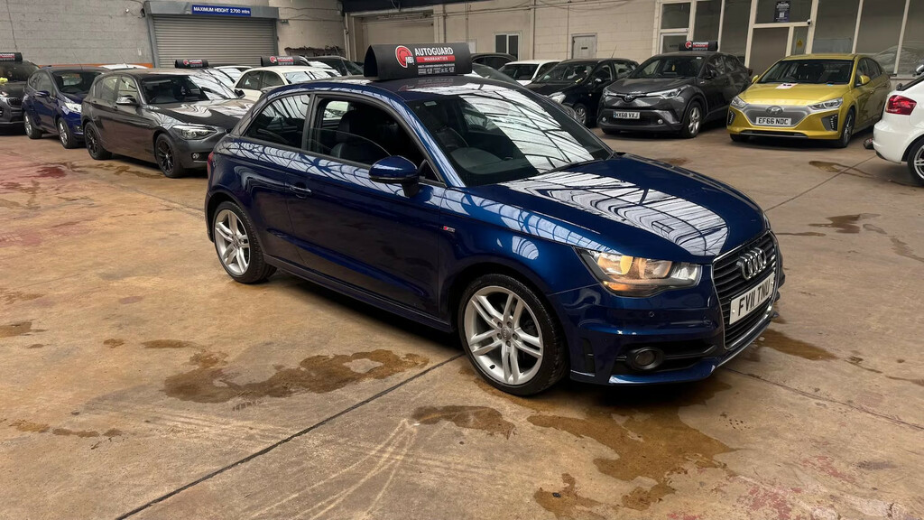 Audi A1 1.4 Tfsi S Line S Tronic Hatchback Blue