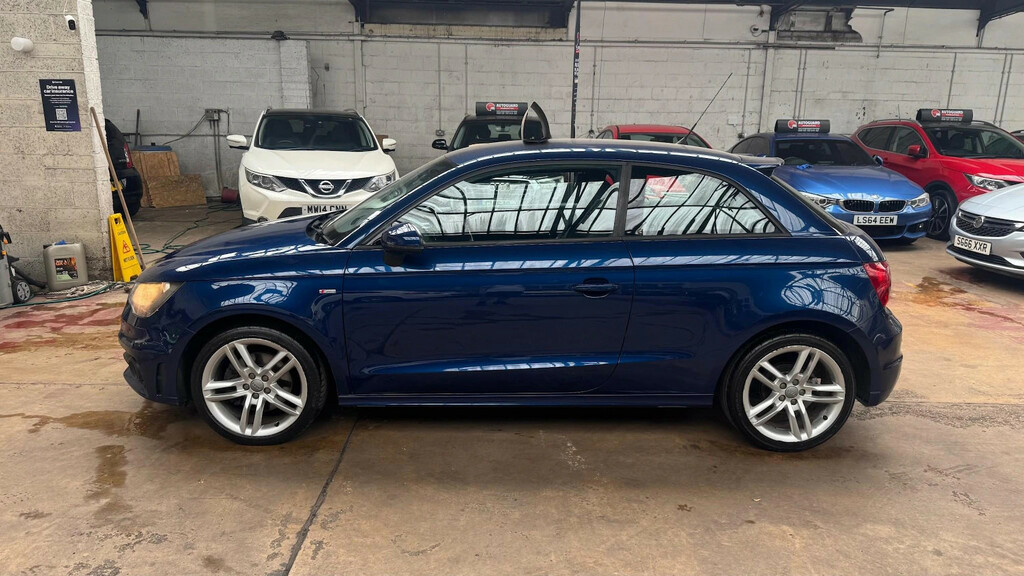 Audi A1 1.4 Tfsi S Line S Tronic Hatchback  Blue #4