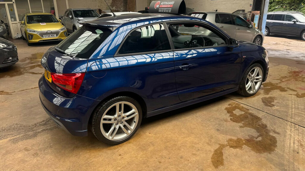 Audi A1 1.4 Tfsi S Line S Tronic Hatchback  Blue #3